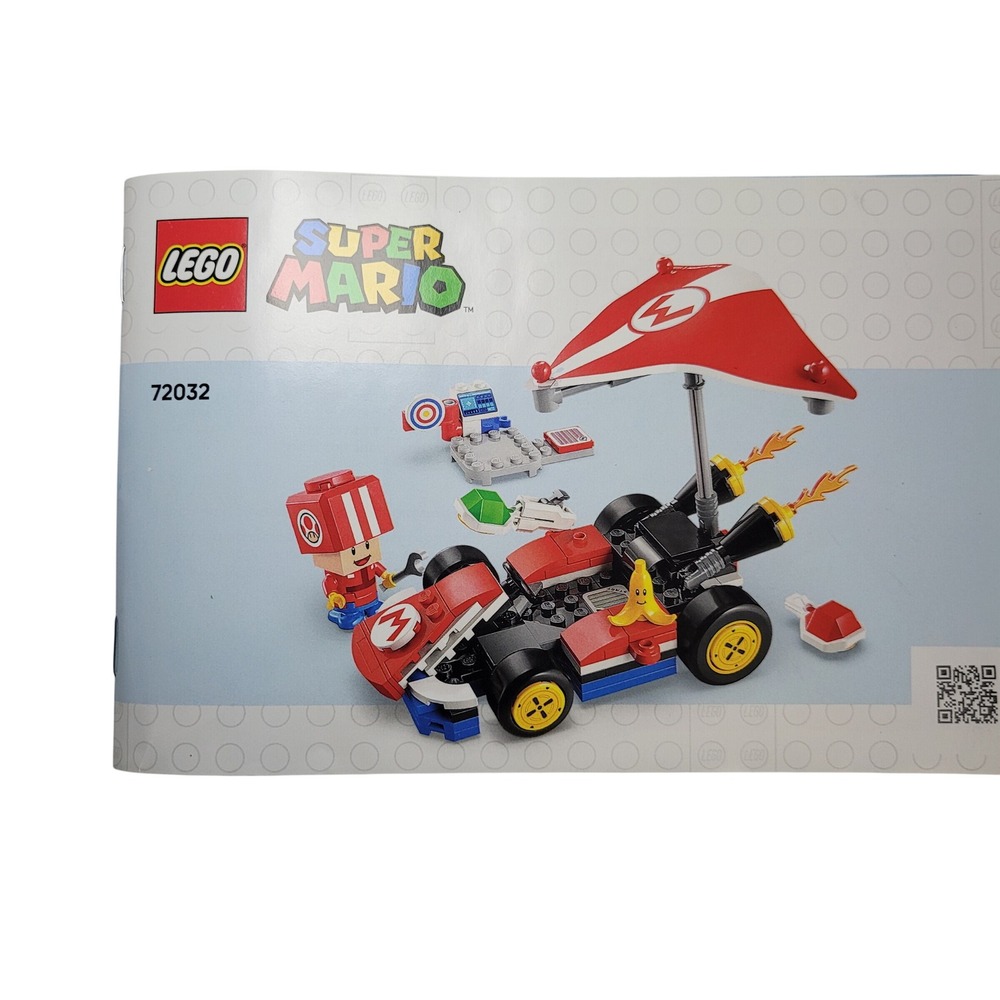 LEGO Super Mario Bowser Jr Clown Car Building Instructions Book 72032